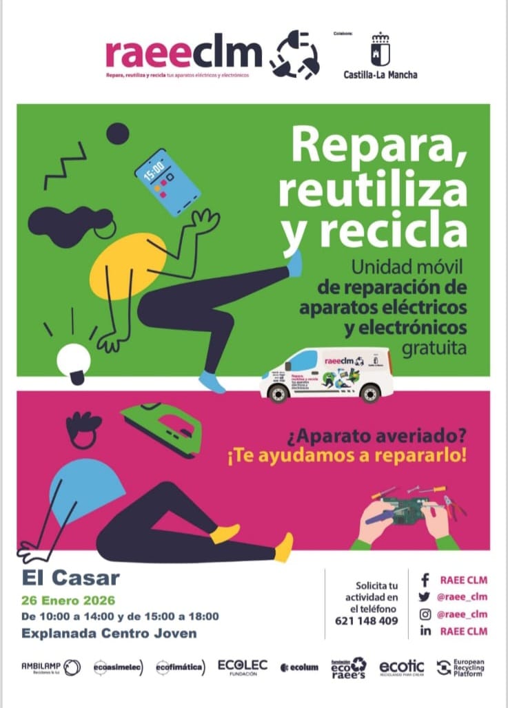 REPARA, REUTILIZA Y RECICLA EN EL CASAR