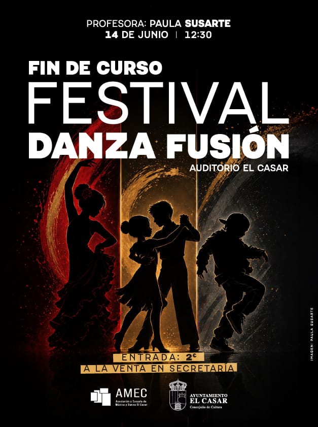 ¡LA DANZA VUELVE A LLENAR DE RITMO Y EMOCIÓN EL AUDITORIO DE EL CASAR CON LA DANZA FUSIÓN!