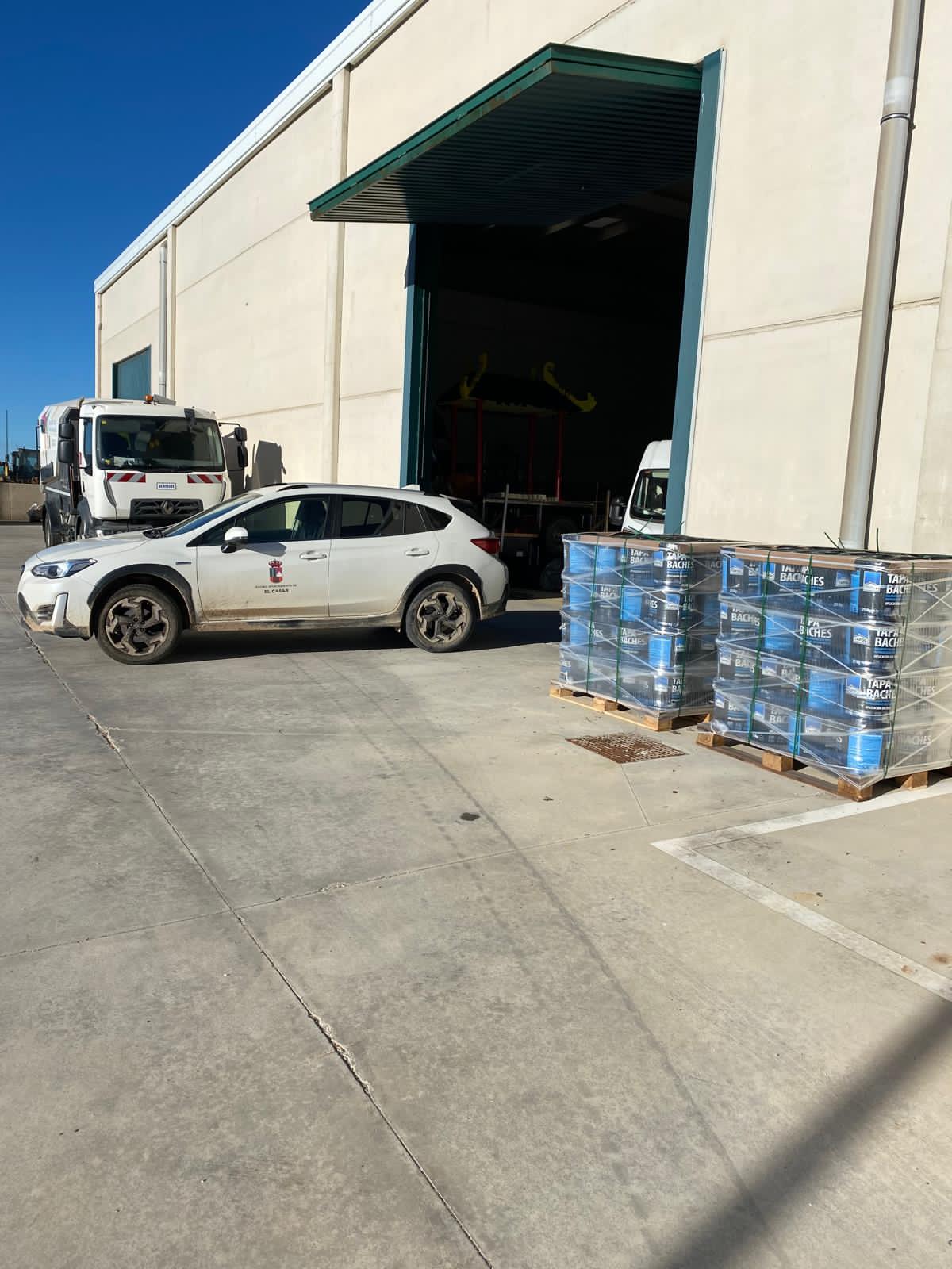 NUEVO MATERIAL PARA EL MANTENIMIENTO DE LAS CALLES DE EL CASAR