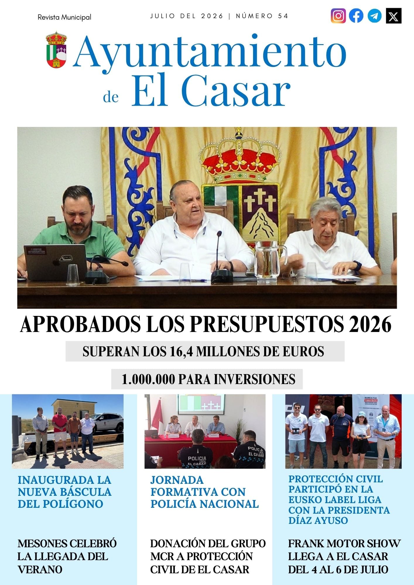 El Casar Julio 2026