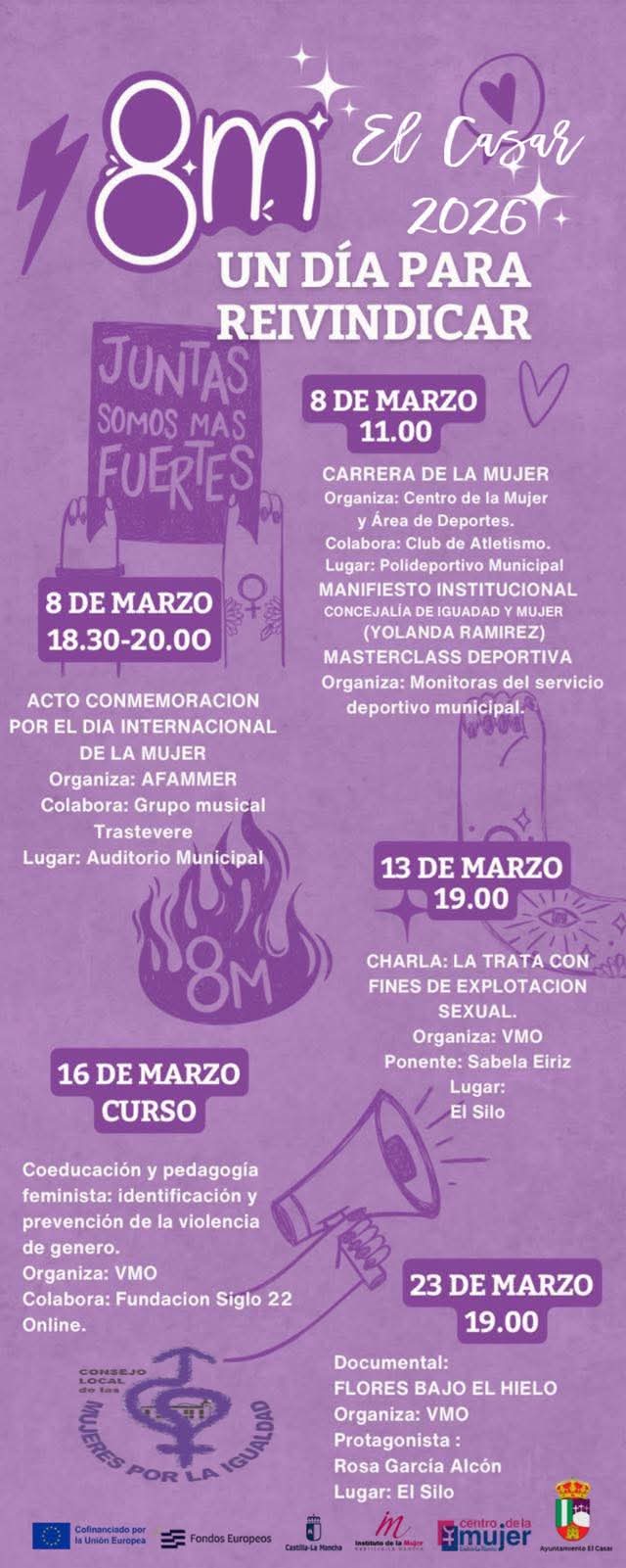 8M EL CASAR 2026 | UN DÍA PARA REIVINDICAR