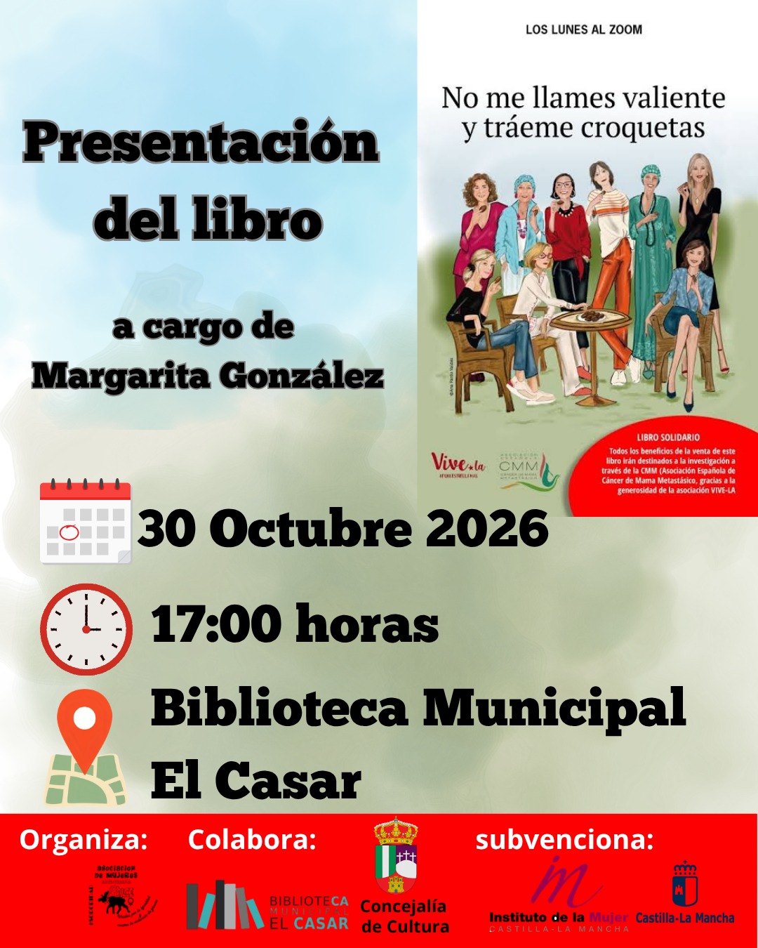 ¡UNA PRESENTACIÓN LITERARIA MUY ESPECIAL EN EL CASAR!