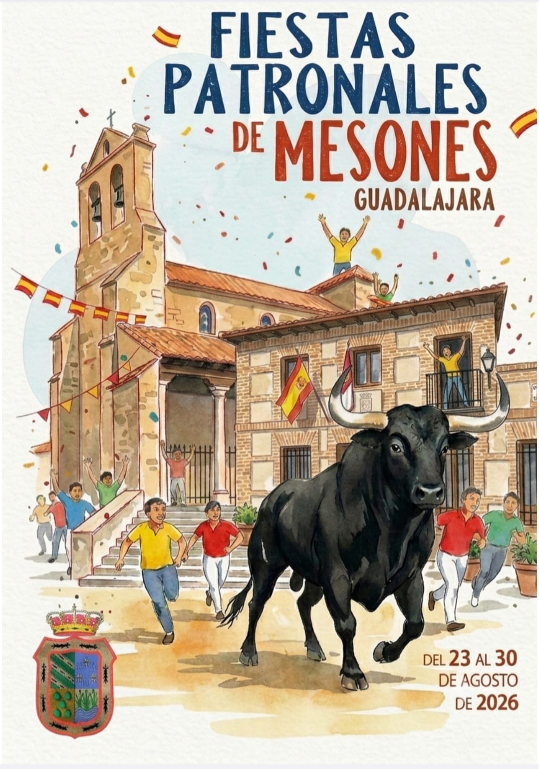 MESONES YA TIENE GANADORA DEL CARTEL DE SUS FIESTAS PATRONALES 2026