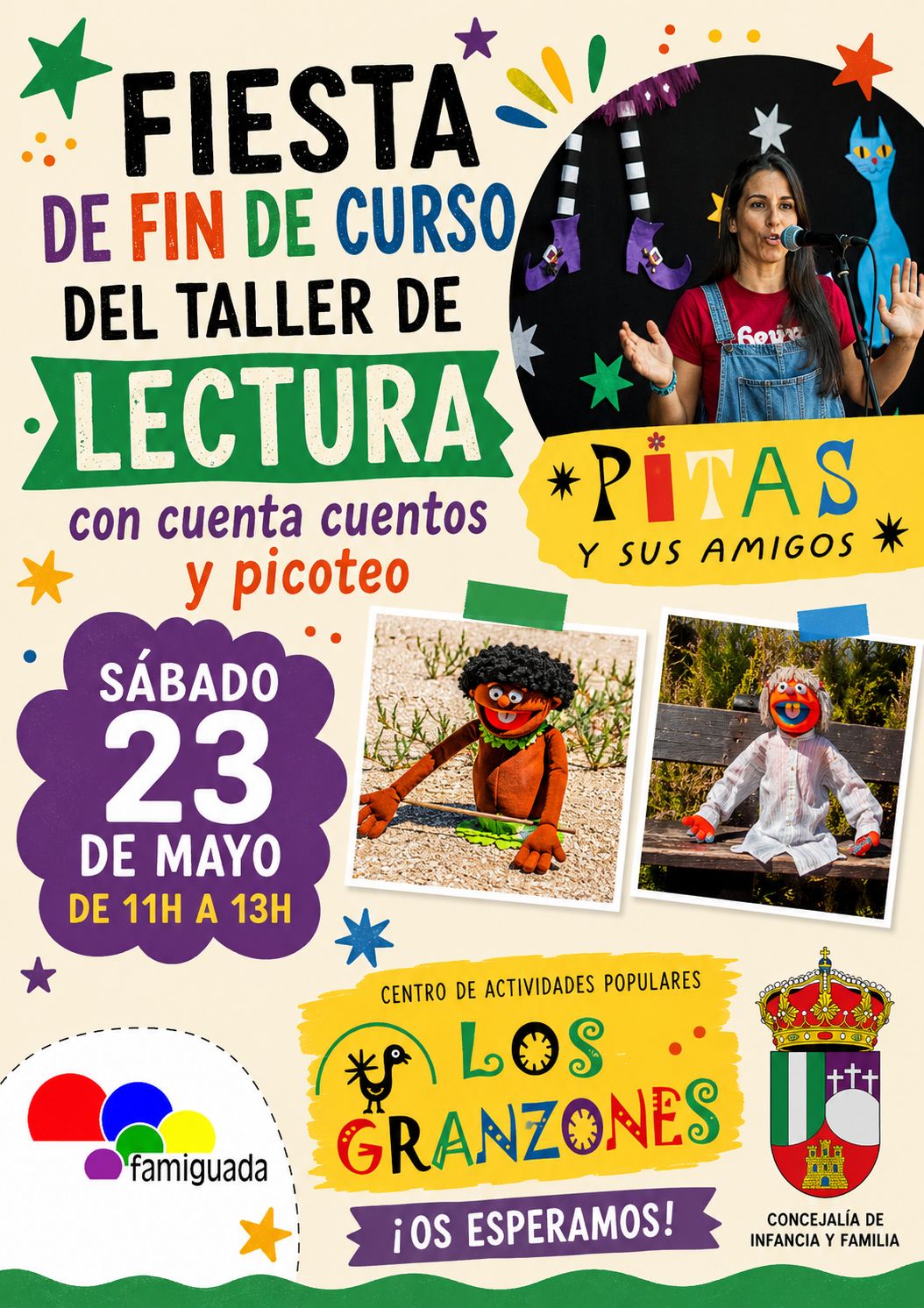 ¡FIESTA DE FIN DE CURSO DEL TALLER DE LECTURA!