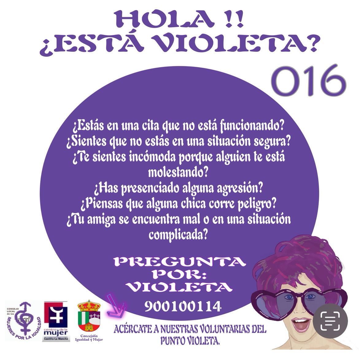 HOLA, ¿ESTÁ VIOLETA?