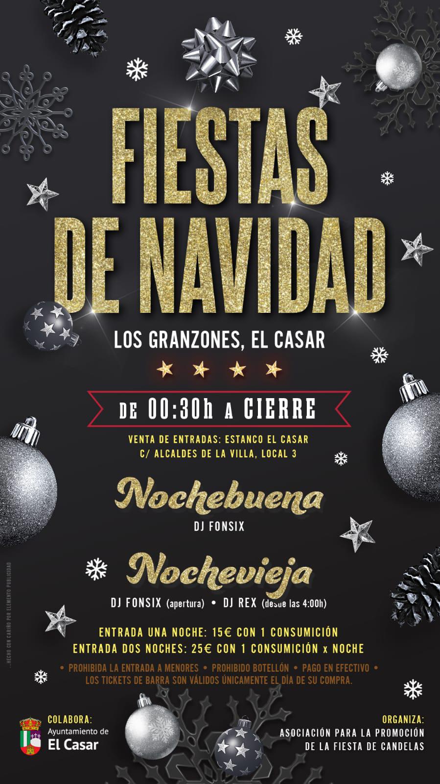 NOCHEBUENA Y NOCHEVIEJA CON DJS EN LOS GRANZONES DE EL CASAR (1)