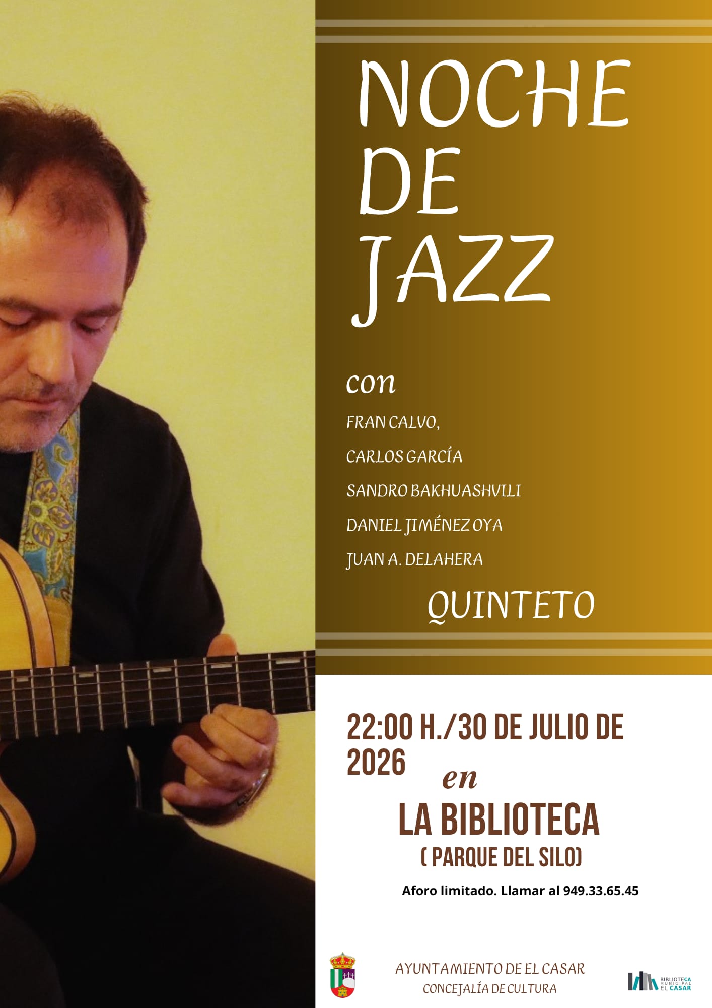 JUEVES DE VERANO | ¡UNA NOCHE PARA DEJARSE LLEVAR POR EL MEJOR JAZZ!
