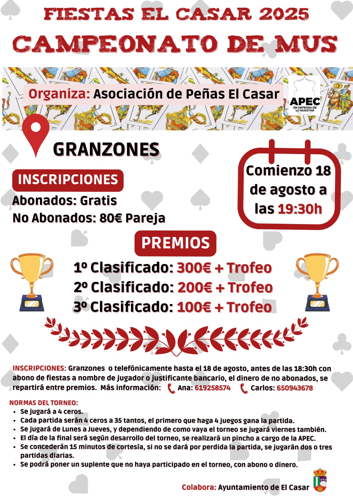 CAMPEONATO DE MUS - FIESTAS EL CASAR 2025