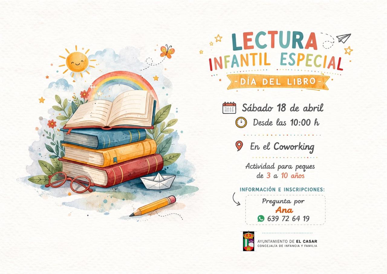 EL CASAR CELEBRA EL DÍA DEL LIBRO CON UNA MAÑANA MÁGICA DE LECTURA INFANTIL