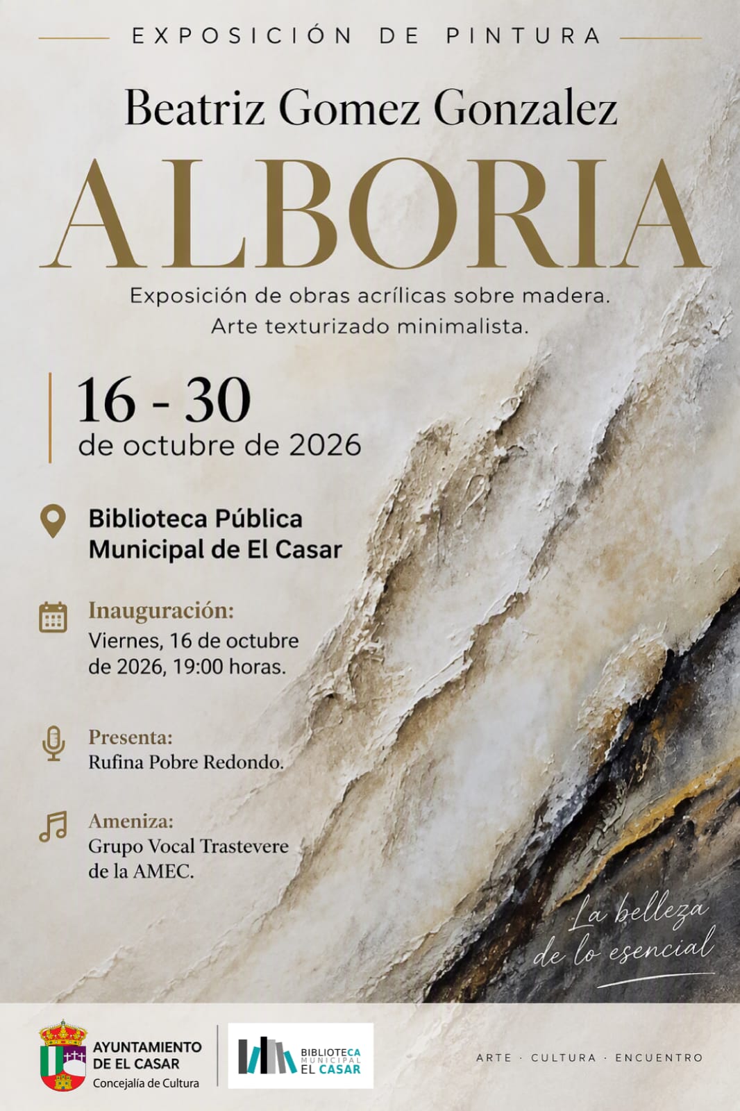 ¡EL ARTE VUELVE A SER PROTAGONISTA EN EL CASAR!