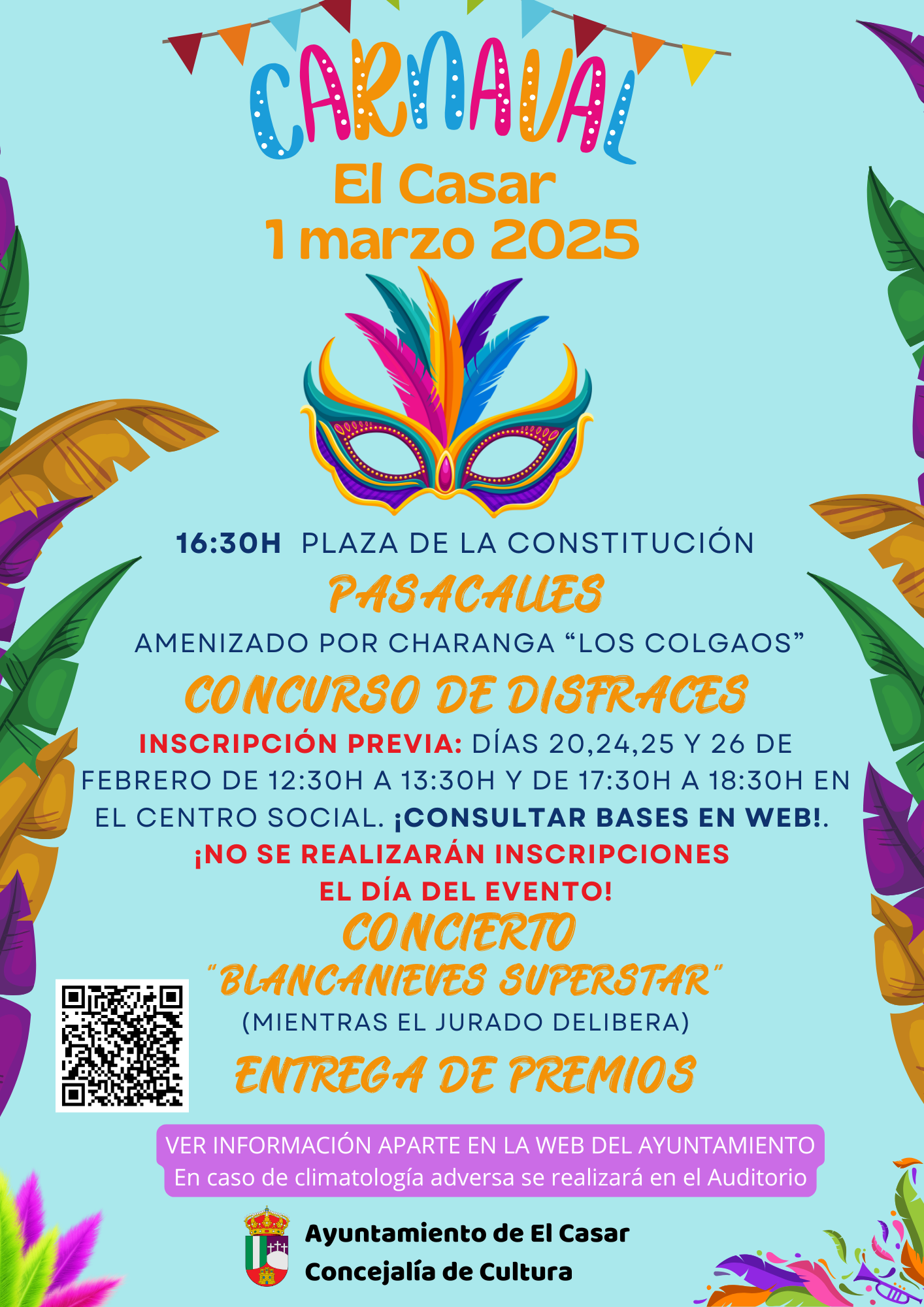 ¡EL CARNAVAL DE EL CASAR YA ESTÁ AQUÍ!