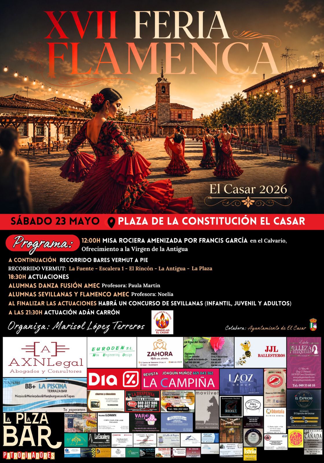 ¡EL FLAMENCO VUELVE A LLENAR DE ARTE, MÚSICA Y PASIÓN LAS CALLES DE ELCASAR! (1)