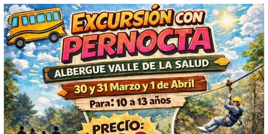 EL CASAR |  ÚLTIMAS PLAZAS PARA LA AVENTURA JUVENIL EN SEMANA SANTA