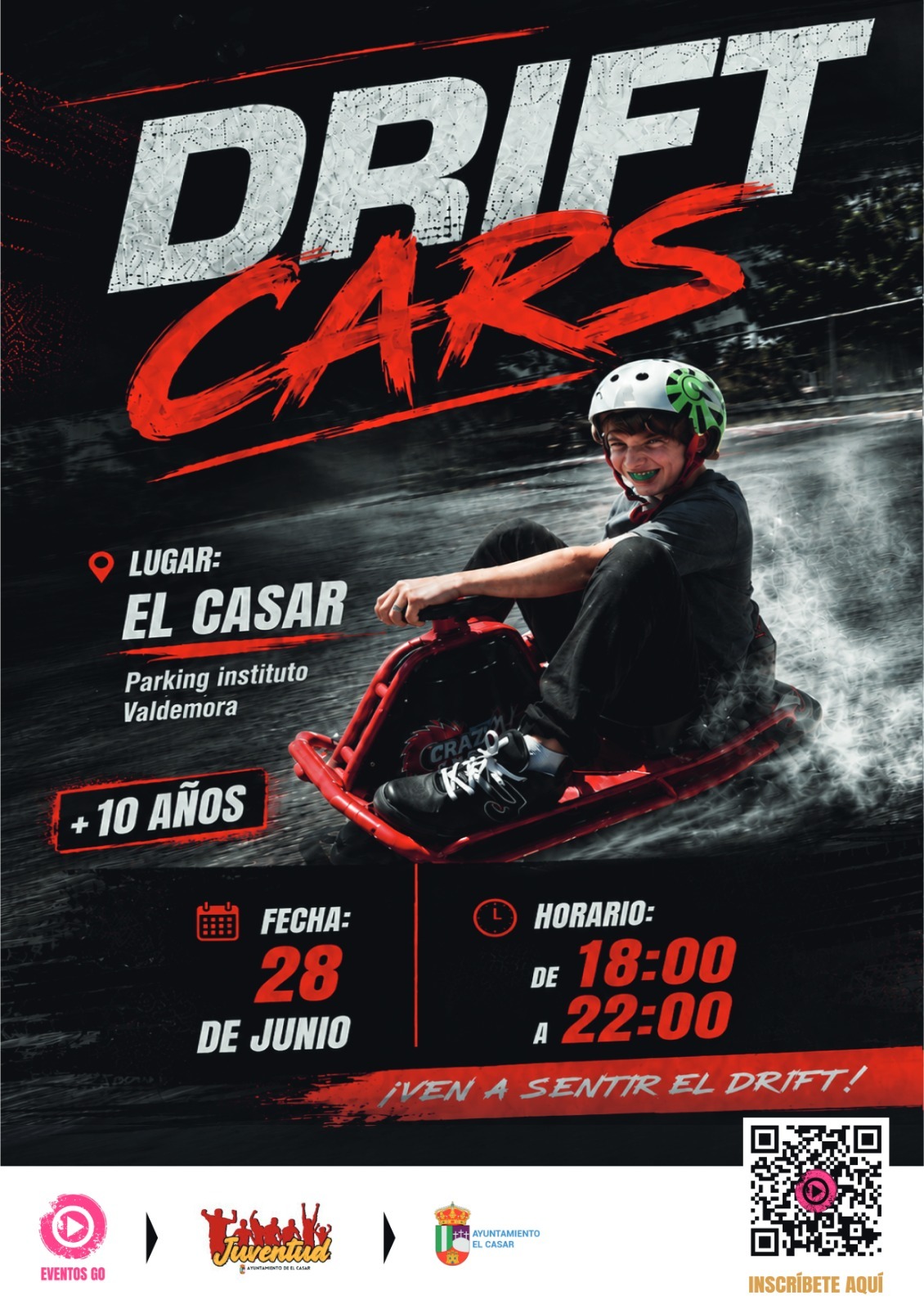 DRIFT CARS LLEGA A LA XV SEMANA DE LA JUVENTUD 2026 DE EL CASAR