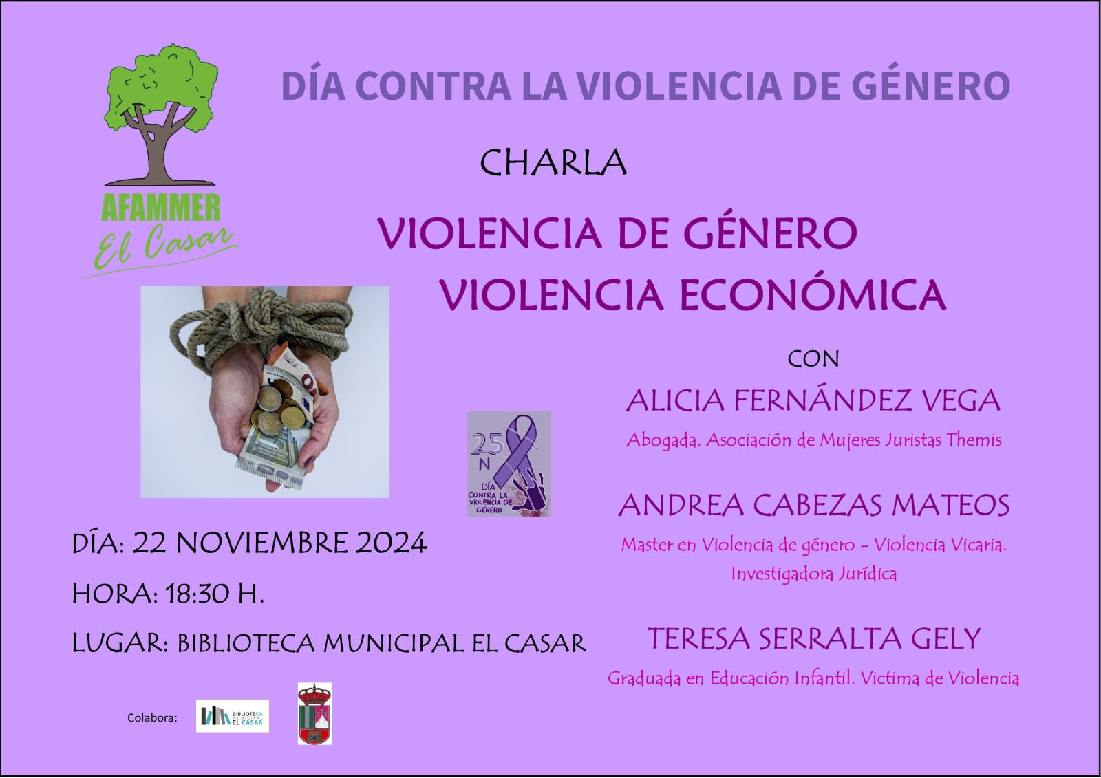 DÍA CONTRA LA VIOLENCIA DE GÉNERO
