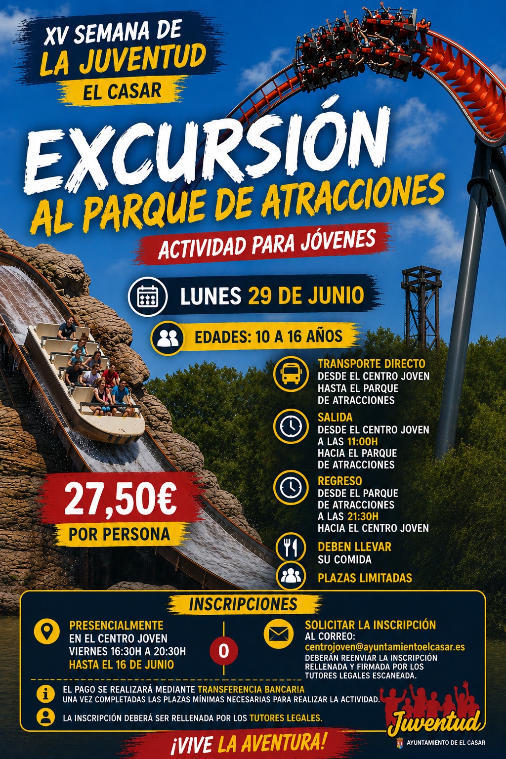 ¡PREPÁRATE PARA UNA AVENTURA INOLVIDABLE!