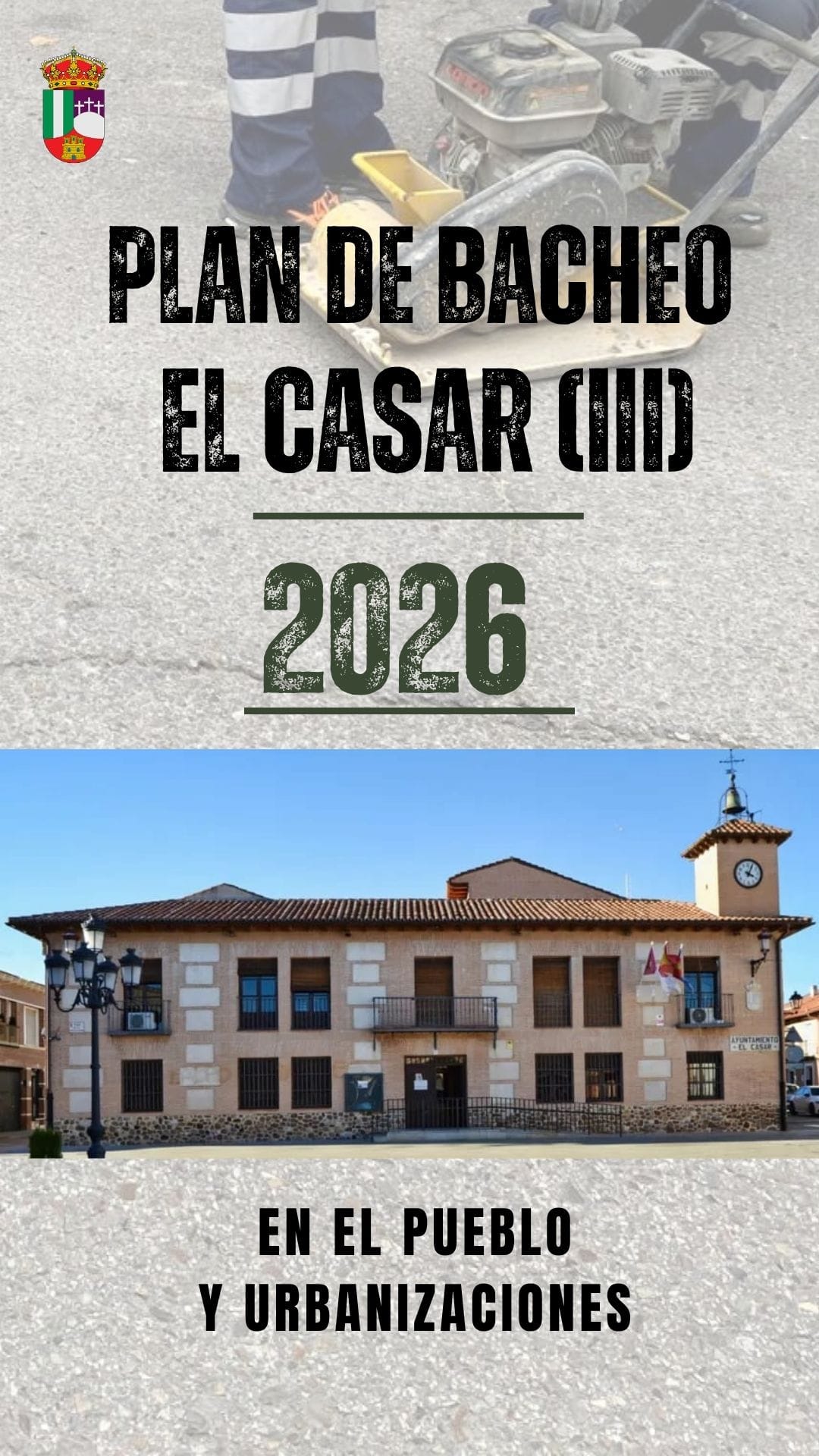 PLAN DE BACHEO EL CASAR 2026 (III)