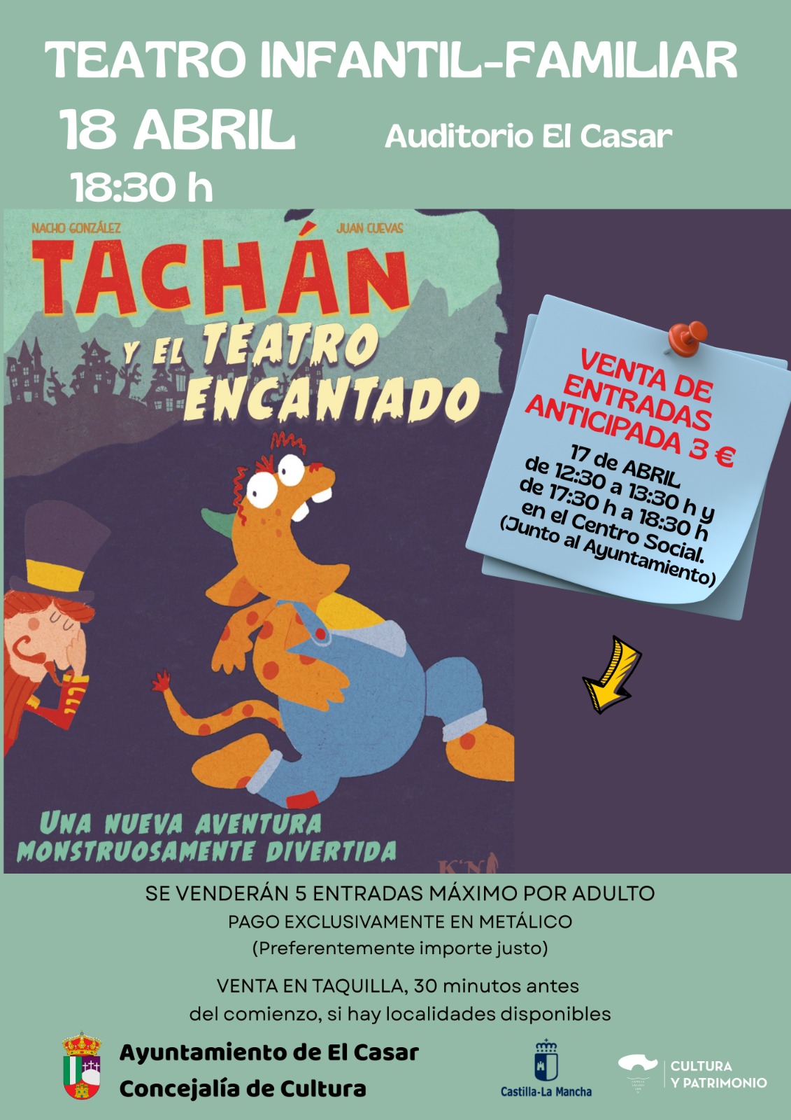 TEATRO INFANTIL FAMILIAR EN EL CASAR CON TACHAN Y EL TEATRO ENCANTADO (2)