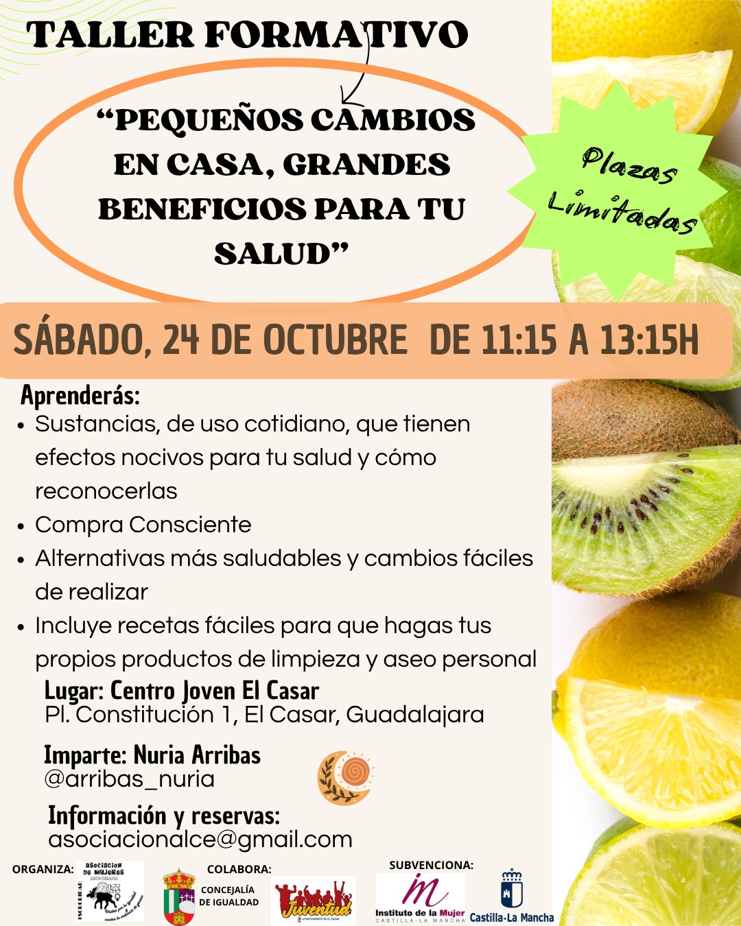 ¡PEQUEÑOS CAMBIOS EN CASA, GRANDES BENEFICIOS PARA TU SALUD!